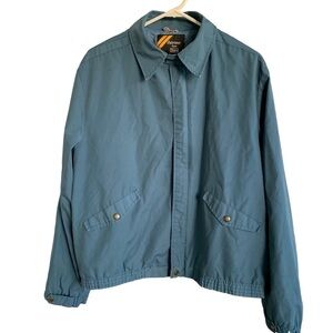 Vintage Workwear Jacket Garage Work Coat Men’s Size Large Sears Outerwear